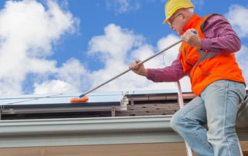 Hanchurch soft wash roof cleaning